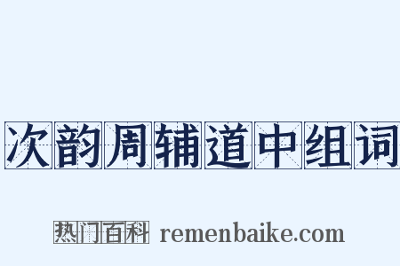 次韵周辅道中组词是什么意思的图片